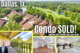 Sold. Condo with amazing golf course and lake views in Dallas, TX - Call 214-940-8149 Oleg Sedletsky Realtor.