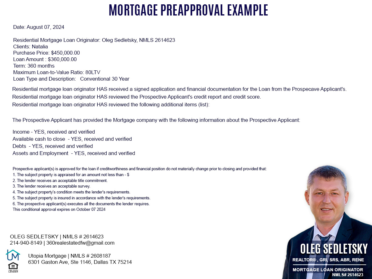 Being preapproved for a mortgage in Texas can do miracles in your homebuying process. Mortgage Preapproval is the cornerstone of a successful homebuying experience!