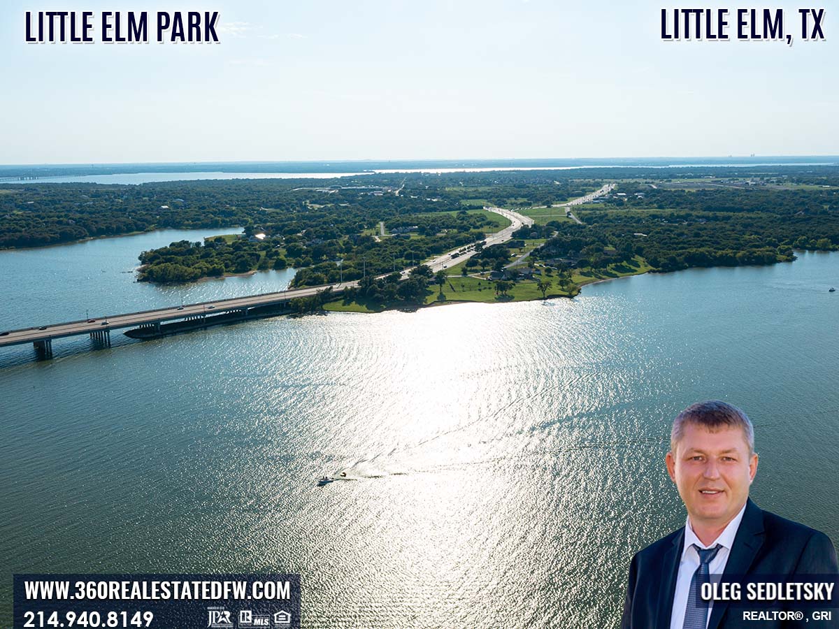 Things to do in Little Elm TX - Little Elm Park - Lake Lewisville - Oleg Sedletsky Realtor