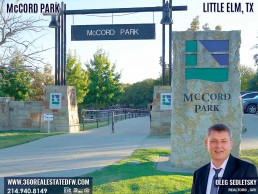 Things to do in Little Elm TX - McCord Park Park - splash pad, dog park, trails, fishing dock - Oleg Sedletsky Realtor