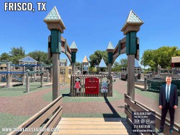 Hope Park Playground for kids in Frisco TX - Frisco TX Relocation Guide - Oleg Sedletsky Realtor - Dallas-Fort Worth Relocation Expert - Call 214-940-8149 - moving to Frisco,TX