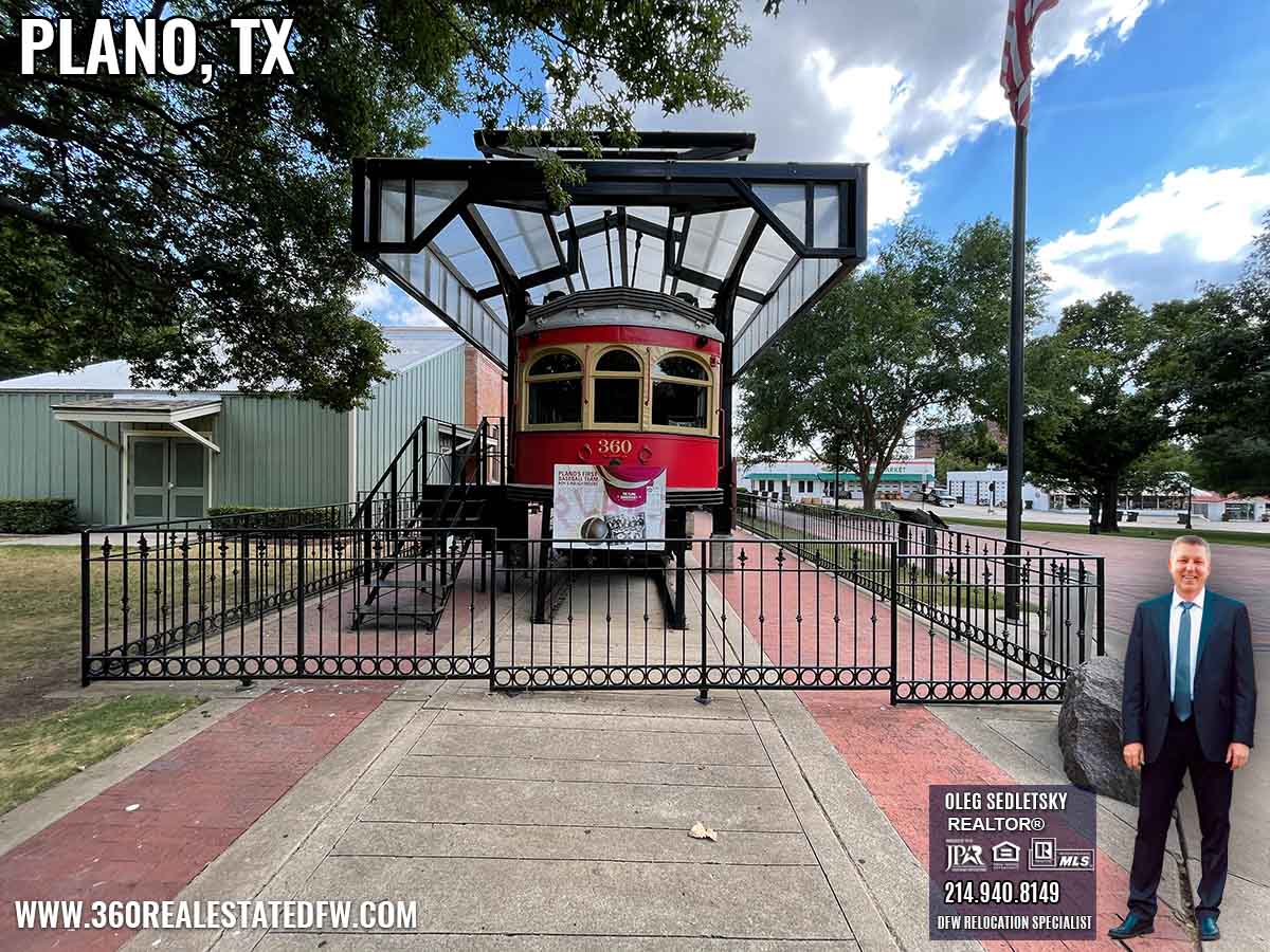 Interurban Railway Museum - Plano TX Relocation Guide - Oleg Sedletsky Realtor - Dallas-Fort Worth Relocation Expert - 214-940-8149-moving to Plano TX