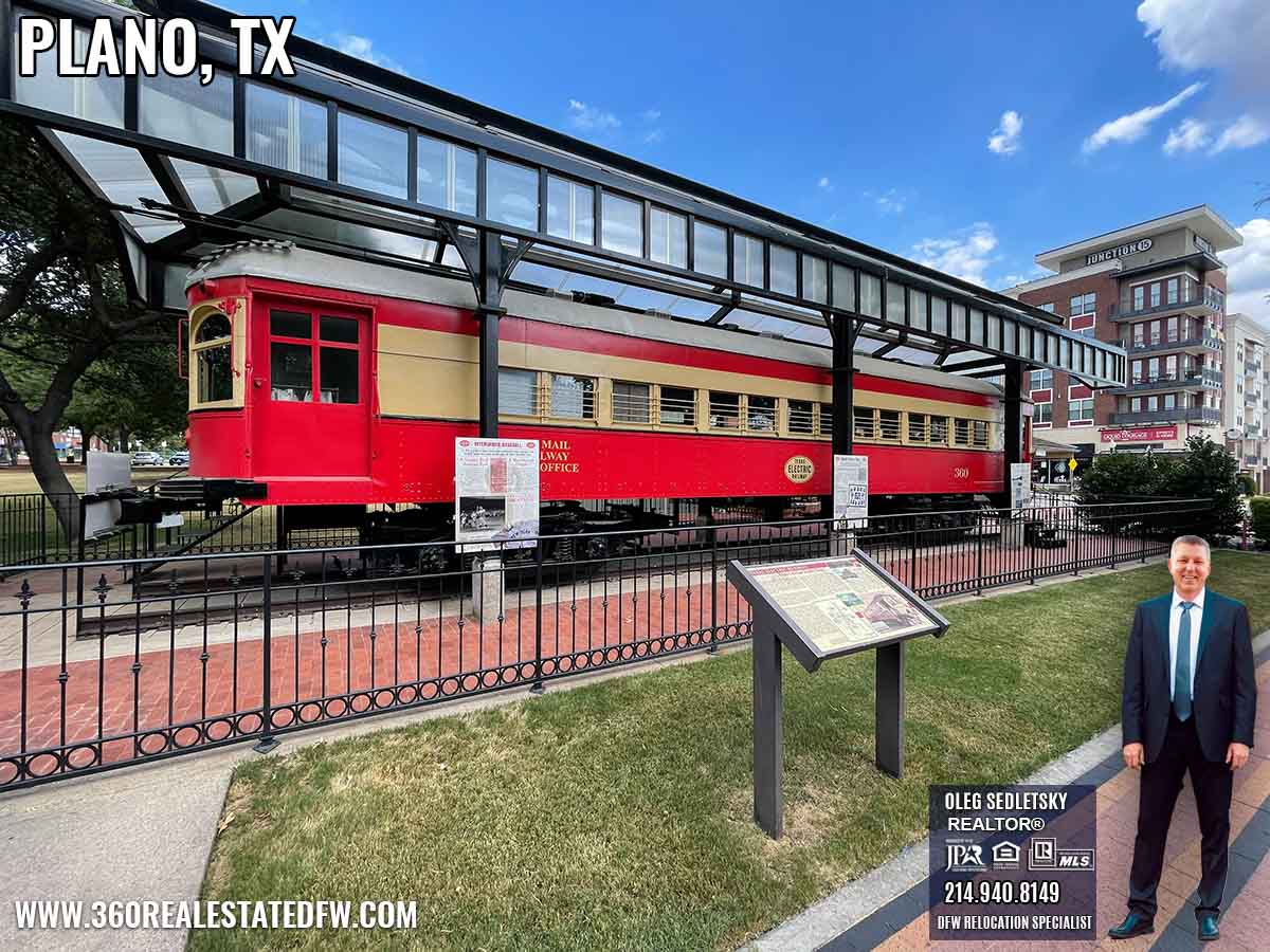 Interurban Railway Museum - Plano TX Relocation Guide - Oleg Sedletsky Realtor - Dallas-Fort Worth Relocation Expert - 214-940-8149-moving to Plano TX