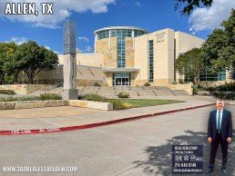 Allen City Hall - Allen TX Relocation Guide - Oleg Sedletsky Realtor - Dallas-Fort Worth Relocation Expert - 214-940-8149-moving to Allen TX