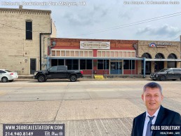 Historic downtown Van Alstyne Texas. Realtor in Van Alstyne TX - Oleg Sedletsky 214-940-8149