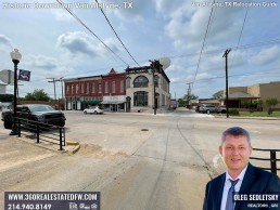 Historic downtown Van Alstyne Texas. Realtor in Van Alstyne TX - Oleg Sedletsky 214-940-8149