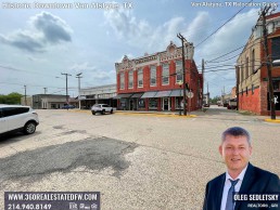 Historic downtown Van Alstyne Texas. Realtor in Van Alstyne TX - Oleg Sedletsky 214-940-8149