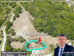 Things to do in McKinney TX. Visit Dog Park inside the Bonnie Wenk Park in McKinney TX McKinney TX Relocation Guide Realtor in McKinney, TX - Oleg Sedletsky 214-940-8149