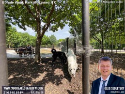 Things to do in McKinney TX. Visit Dog Park inside the Bonnie Wenk Park in McKinney TX McKinney TX Relocation Guide Realtor in McKinney, TX - Oleg Sedletsky 214-940-8149