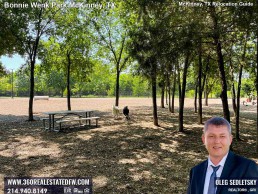 Things to do in McKinney TX. Visit Dog Park inside the Bonnie Wenk Park in McKinney TX McKinney TX Relocation Guide Realtor in McKinney, TX - Oleg Sedletsky 214-940-8149