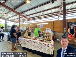 Things to Do in Frisco, Texas - Frisco Fresh Market is a haven for locally-sourced produce, artisan foods, high-quality dog treats, pastured meats, and eggs. Realtor in Frisco TX - Oleg Sedletsky 214-940-8149