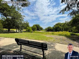 Town Lake Park At Greenspoint in Prosper TX - A 24.49 acres community park with 27-acre stocked lake.