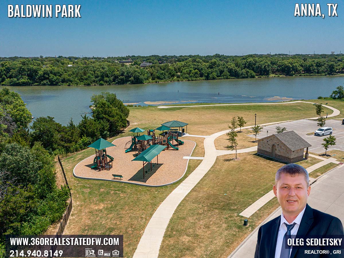 Baldwin Park is a treasure trove of amenities designed to cater to all age groups and interests. Address 1235 Lakeview Drive, Anna, TX