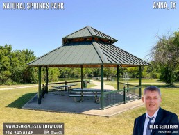 Natural Springs Park in Anna, TX is the quintessential spot to soak up the serene beauty of our natural surroundings, far removed from the concrete jungle.