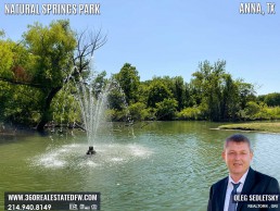 Natural Springs Park in Anna, TX is the quintessential spot to soak up the serene beauty of our natural surroundings, far removed from the concrete jungle.