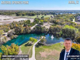 Natural Springs Park in Anna, TX is the quintessential spot to soak up the serene beauty of our natural surroundings, far removed from the concrete jungle.