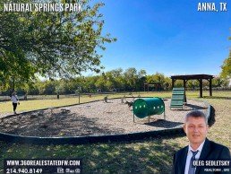 Natural Springs Park in Anna, TX is the quintessential spot to soak up the serene beauty of our natural surroundings, far removed from the concrete jungle.