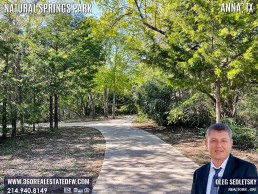 Natural Springs Park in Anna, TX is the quintessential spot to soak up the serene beauty of our natural surroundings, far removed from the concrete jungle.