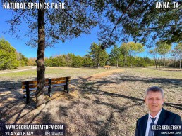 Natural Springs Park in Anna, TX is the quintessential spot to soak up the serene beauty of our natural surroundings, far removed from the concrete jungle.