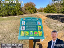 Natural Springs Park in Anna, TX is the quintessential spot to soak up the serene beauty of our natural surroundings, far removed from the concrete jungle.