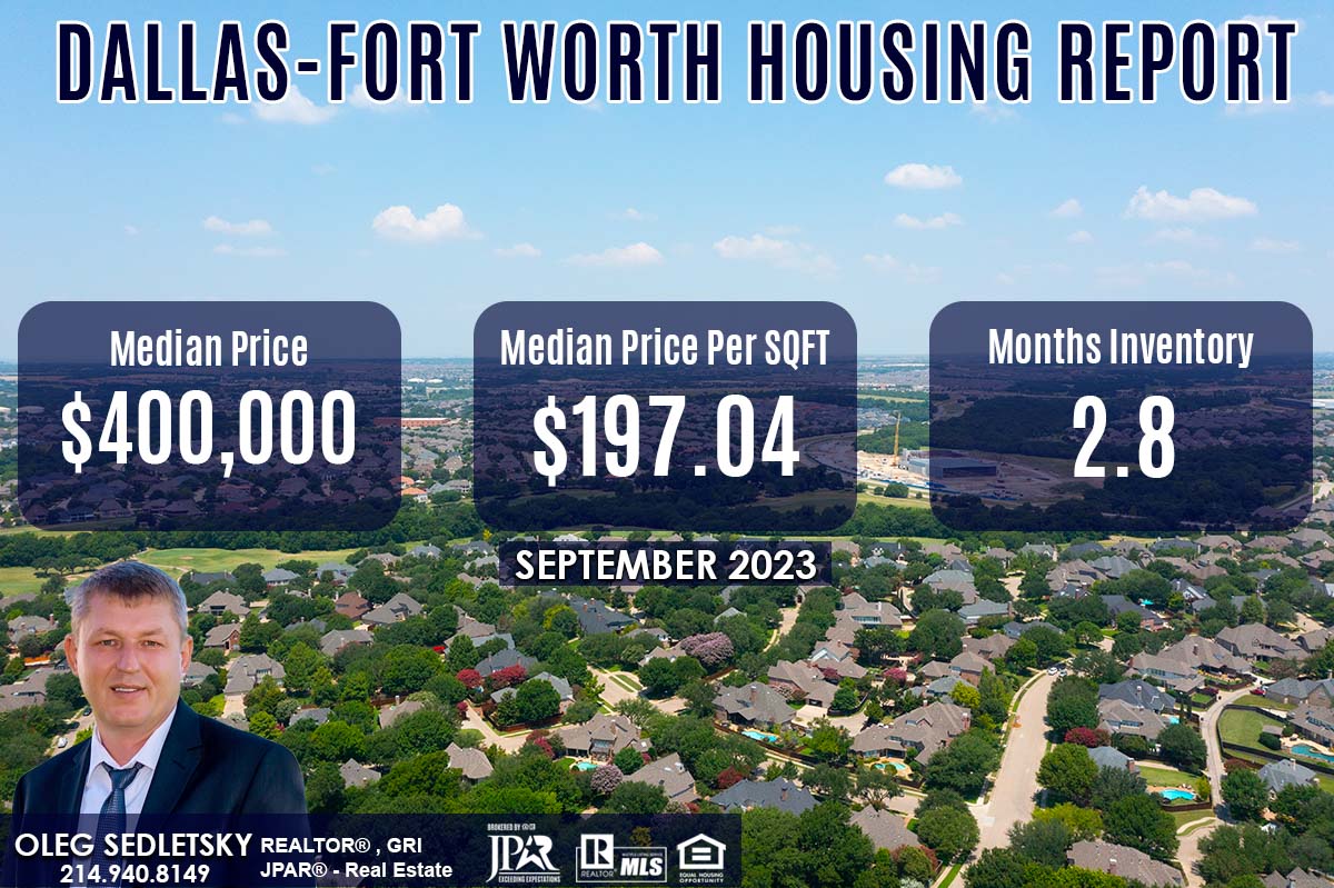 Dallas-Fort Worth Housing Report September 2023