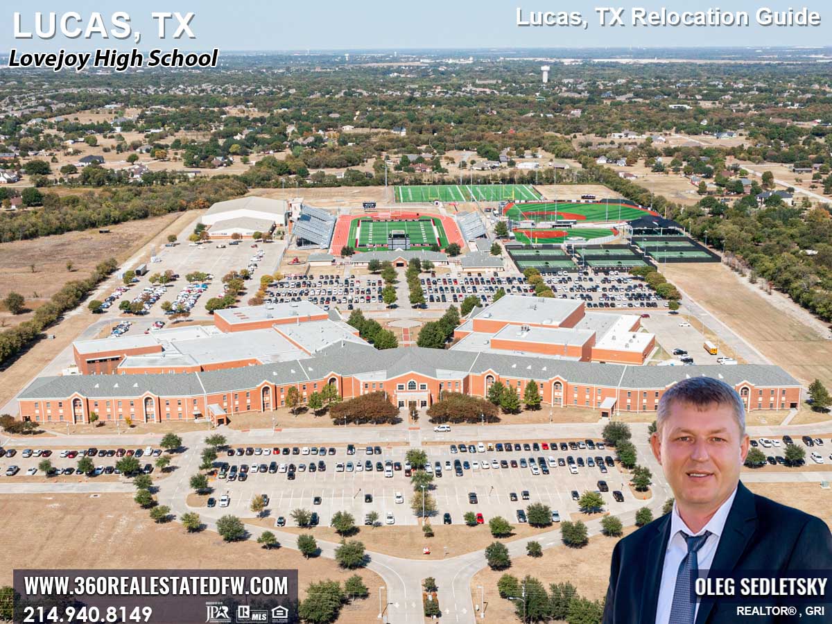 Lovejoy High School in Lucas TX.