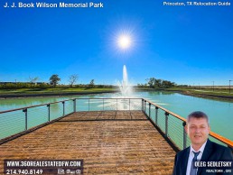 J J Book Wilson Memorial Park, the latest addition to Princeton, TX array of outdoor spaces.