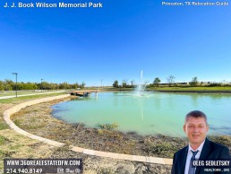 J J Book Wilson Memorial Park, the latest addition to Princeton, TX array of outdoor spaces.