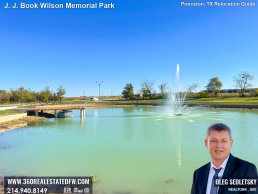 J J Book Wilson Memorial Park, the latest addition to Princeton, TX array of outdoor spaces.