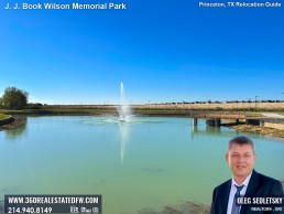 J J Book Wilson Memorial Park, the latest addition to Princeton, TX array of outdoor spaces.