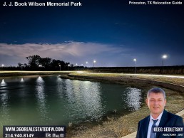 J J Book Wilson Memorial Park, the latest addition to Princeton, TX array of outdoor spaces.