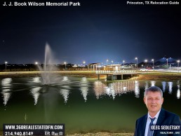 J J Book Wilson Memorial Park, the latest addition to Princeton, TX array of outdoor spaces.