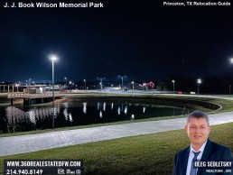 J J Book Wilson Memorial Park, the latest addition to Princeton, TX array of outdoor spaces.