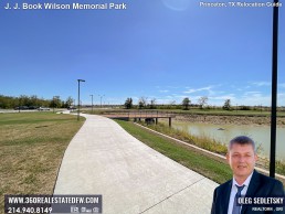 J J Book Wilson Memorial Park, the latest addition to Princeton, TX array of outdoor spaces.