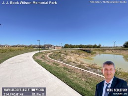 J J Book Wilson Memorial Park, the latest addition to Princeton, TX array of outdoor spaces.