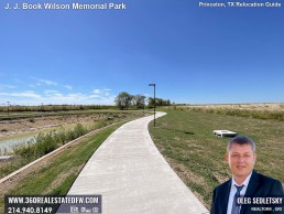 J J Book Wilson Memorial Park, the latest addition to Princeton, TX array of outdoor spaces.