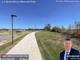 J J Book Wilson Memorial Park, the latest addition to Princeton, TX array of outdoor spaces.