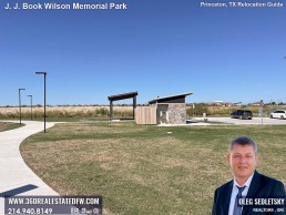 J J Book Wilson Memorial Park, the latest addition to Princeton, TX array of outdoor spaces.