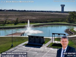 J J Book Wilson Memorial Park, the latest addition to Princeton, TX array of outdoor spaces.