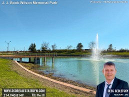 J J Book Wilson Memorial Park, the latest addition to Princeton, TX array of outdoor spaces.