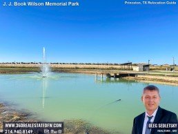 J J Book Wilson Memorial Park, the latest addition to Princeton, TX array of outdoor spaces.