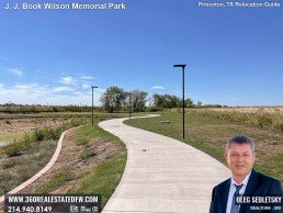 J J Book Wilson Memorial Park, the latest addition to Princeton, TX array of outdoor spaces.