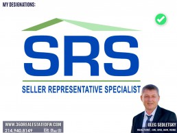 Oleg Sedletsky, Dallas Realtor with The Seller Representative Specialist (SRS) designation