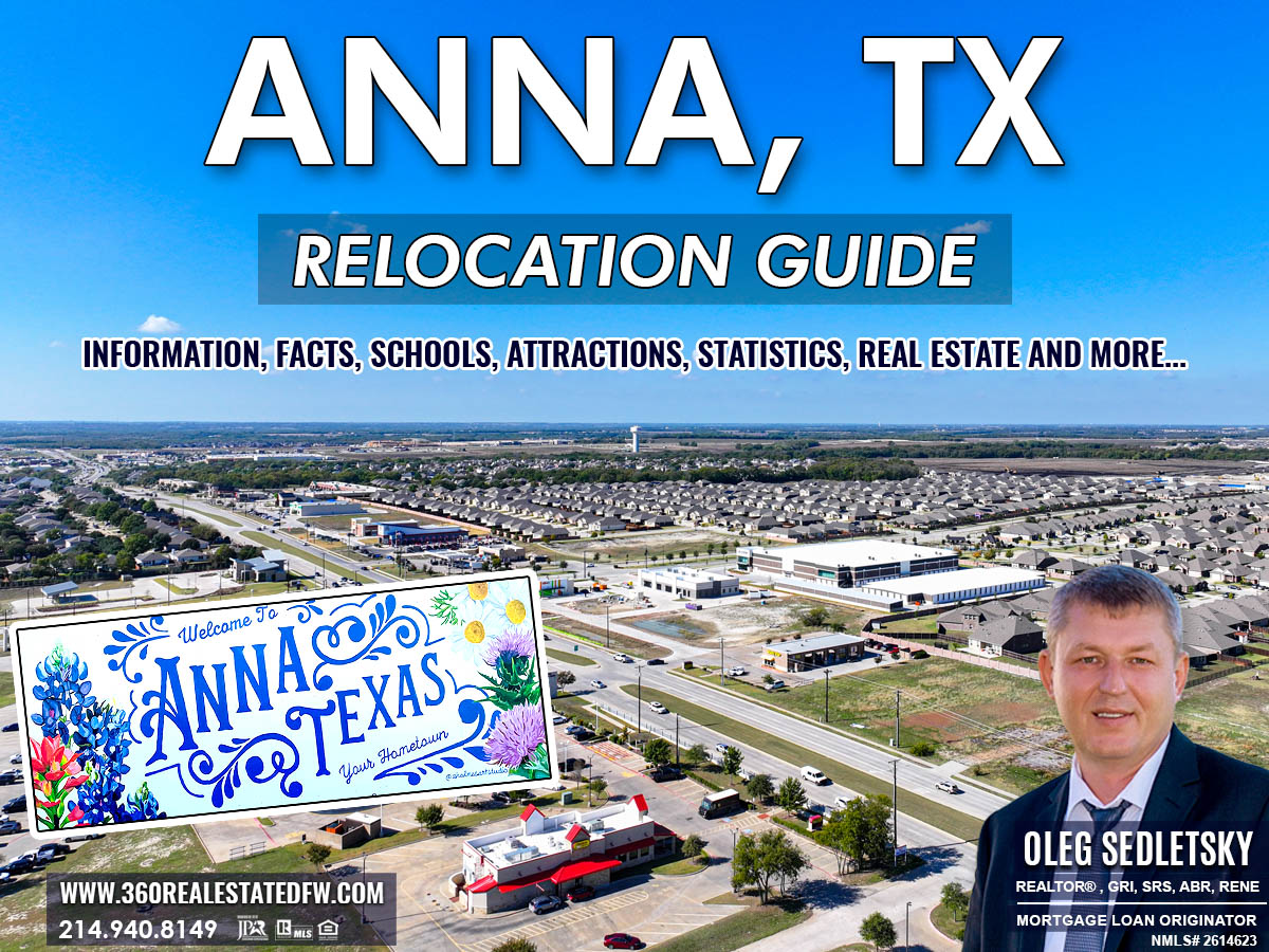 Anna TX Relocation Guide. Interesting Facts, Local Attractions, Local Real Estate