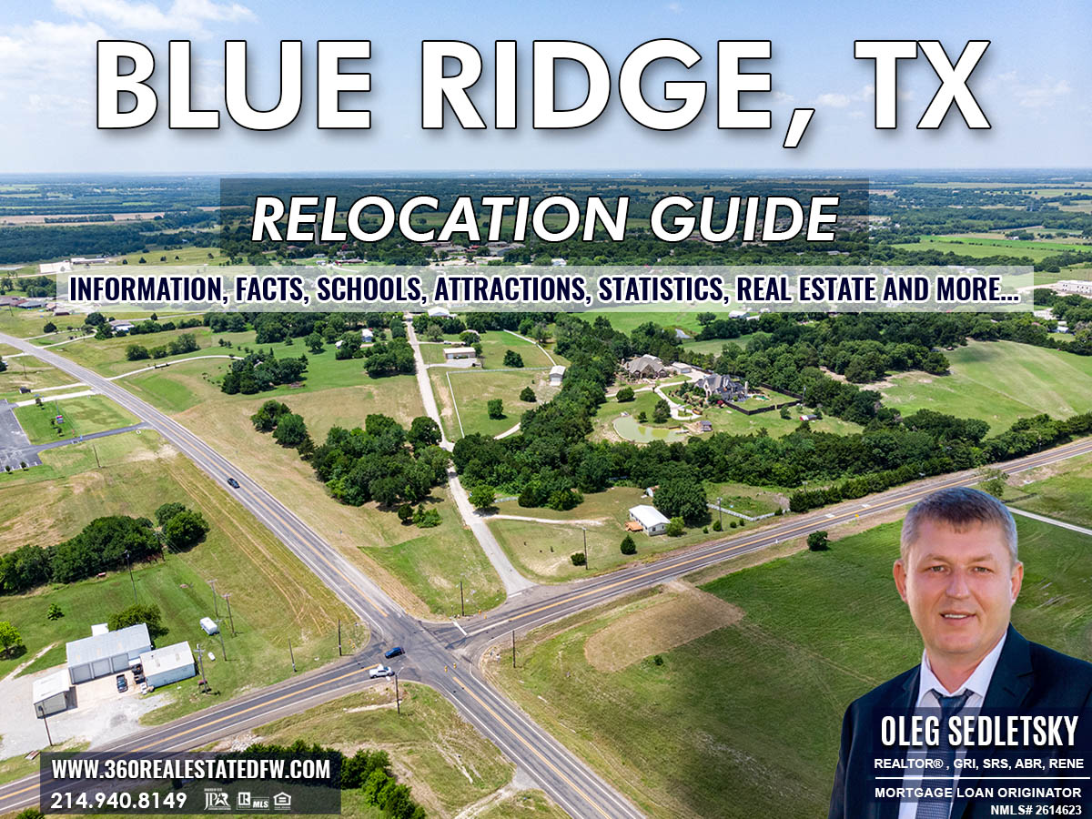 Blue Ridge, Texas Relocation Guide - Photos, Interesting Facts, Local Attractions, Local Real Estate