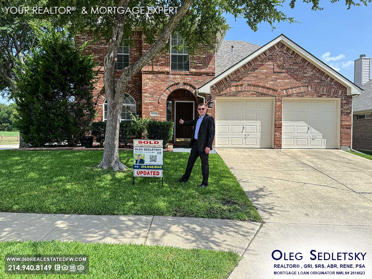 Oleg Sedletsky, a distinguished Realtor in Dallas-Fort Worth, holds numerous real estate designations and certifications, showcasing his commitment to excellence and expertise in the field.