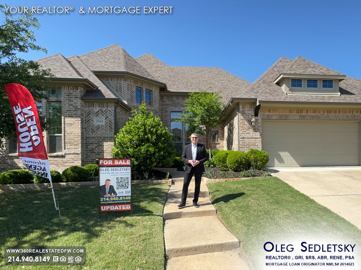 Oleg Sedletsky, a distinguished Realtor in Dallas-Fort Worth, holds numerous real estate designations and certifications, showcasing his commitment to excellence and expertise in the field.