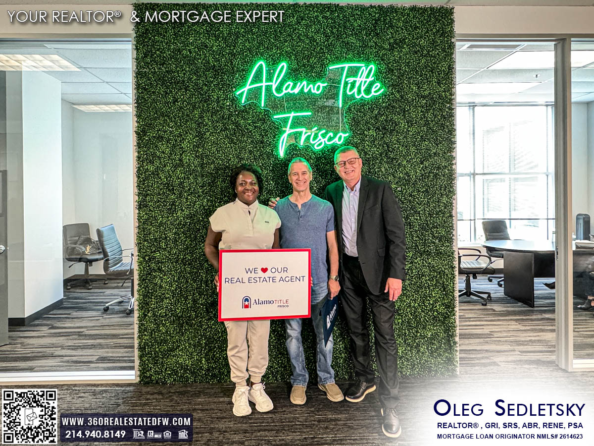 Oleg Sedletsky, a distinguished Realtor in Dallas-Fort Worth, holds numerous real estate designations and certifications, showcasing his commitment to excellence and expertise in the field.