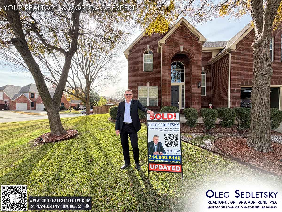 Oleg Sedletsky, a distinguished Realtor in Dallas-Fort Worth, holds numerous real estate designations and certifications, showcasing his commitment to excellence and expertise in the field.