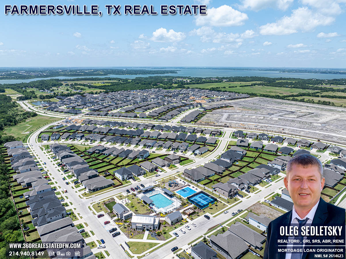 Farmersville, Texas Real Estate - New construction homes for sale, homes for sale, properties on 1-acre lots, acreage for sale, 1-acre lots for sale.